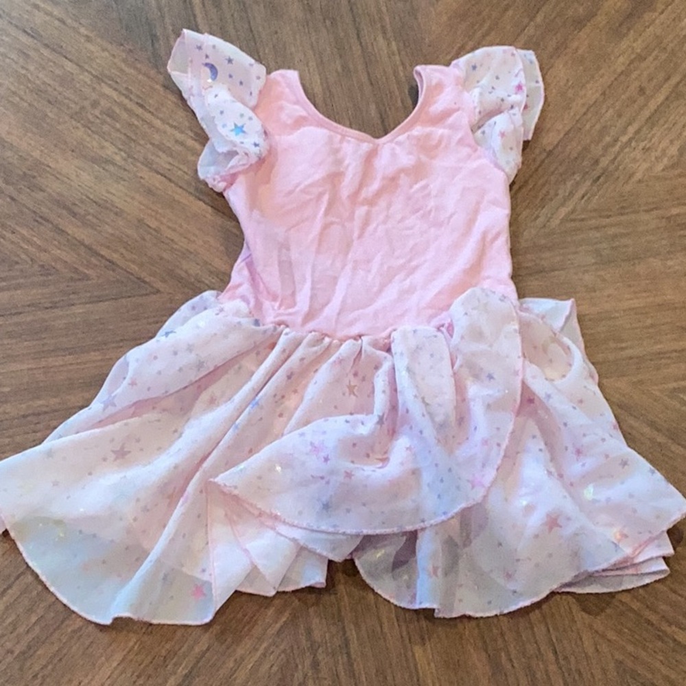 Pink Starry Kids Dance Leo
